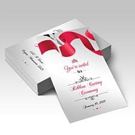 Silk Announcement Cards