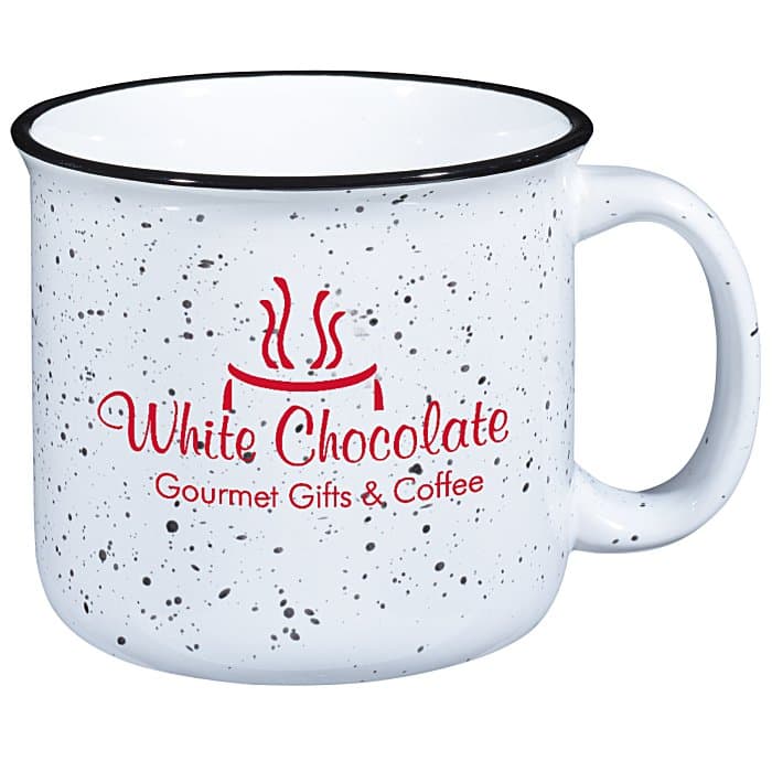 Campfire Ceramic Mug - White - 15 oz