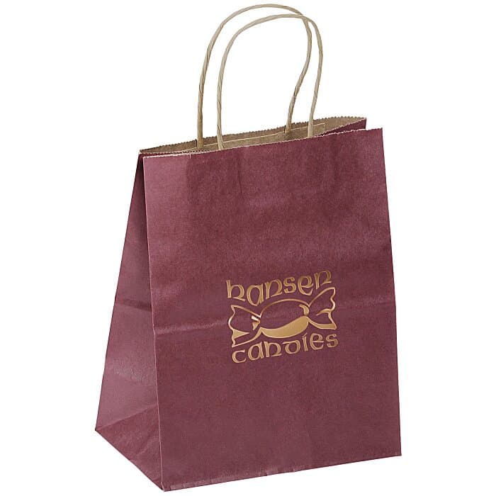 Matte Shopping Bag - 10-3/4 inches x 8 inches