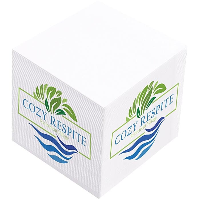Souvenir Sticky Note Cube - 3 inches x 3 inches x 3 inches