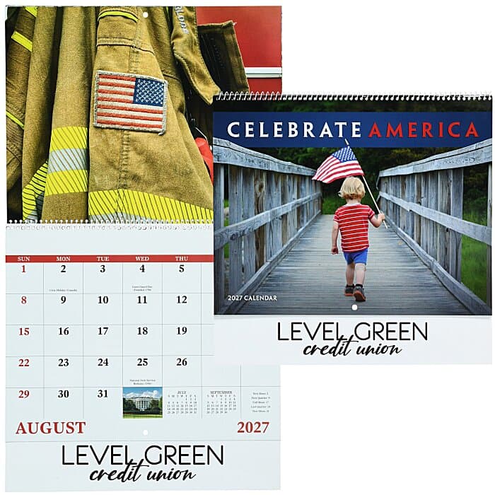 Celebrate America Calendar - Spiral