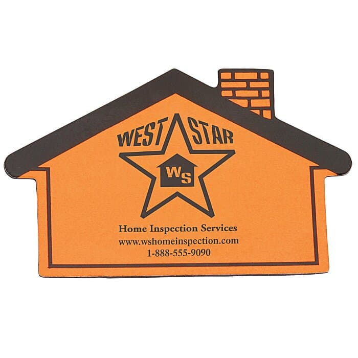 Flat Flexible Magnet - House