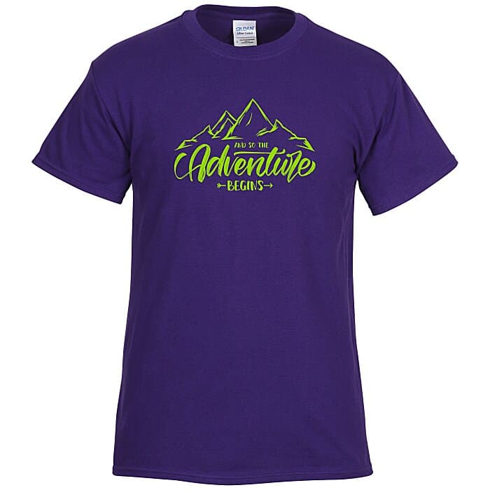 Gildan 6-oz Ultra Cotton T-Shirt - Men's - Screen - Colors