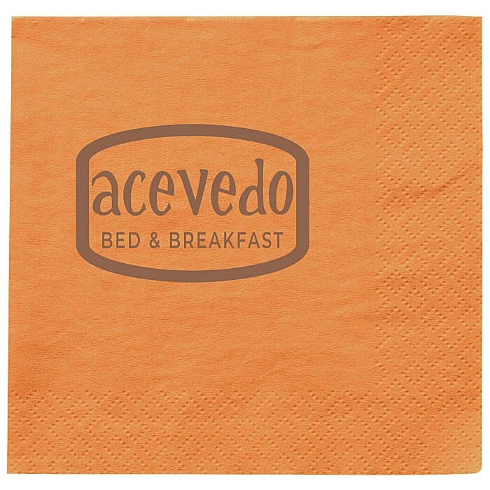Colorware Beverage Napkin - 2-ply - Color - Low Qty