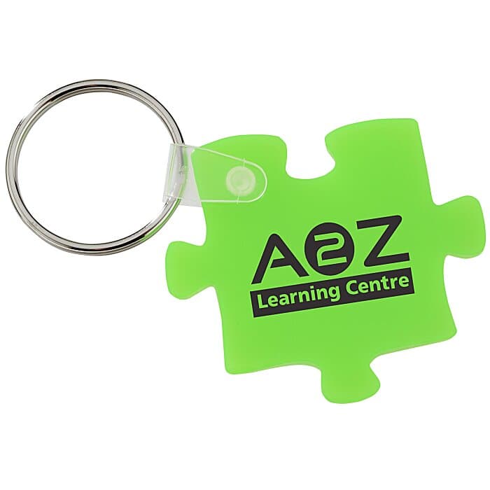Puzzle Soft Keychain - Translucent