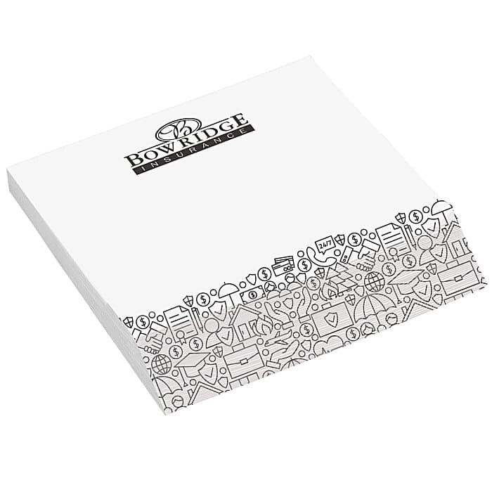 Angled Notepad - 4 inches x 4 inches - 100 sheets