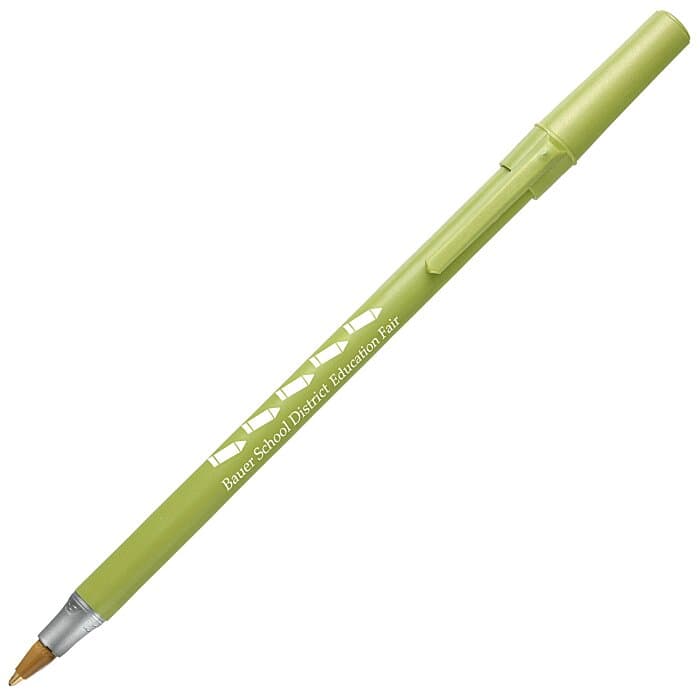 Bic Round Stic Pen - Metallic