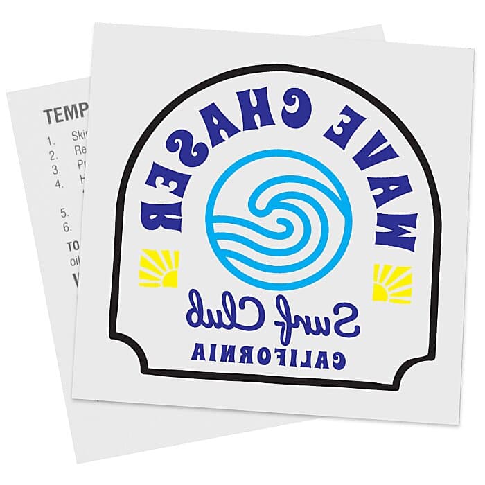 Custom Temporary Tattoo - 2 inches x 2 inches