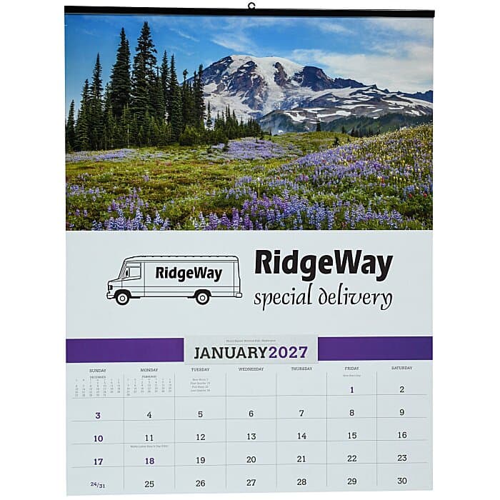 American Splendor Large Wall Calendar