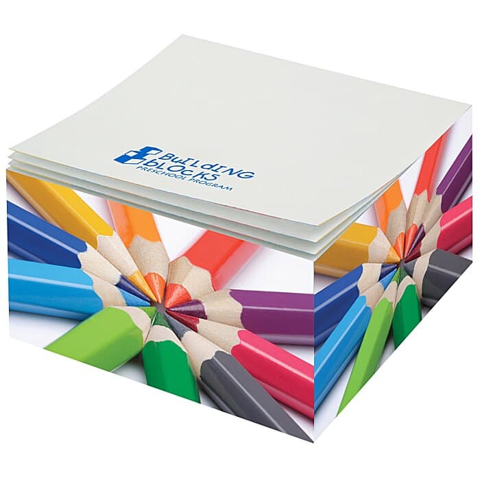 Post-it® Notes Cubes - 2-3/4 inches x 2-3/4 inches x 1-3/8 inches - Education2