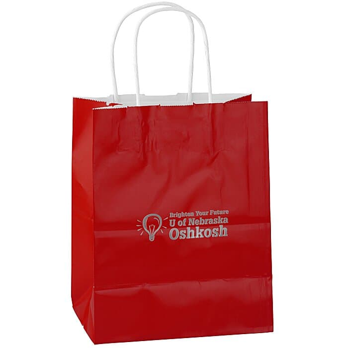 Gloss Shopping Bag - 9 3/4 inches x 7 3/4 inches