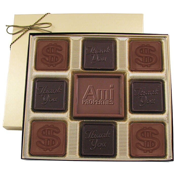 Centerpiece Chocolates - 6 oz - Thank You & Dollar Sign