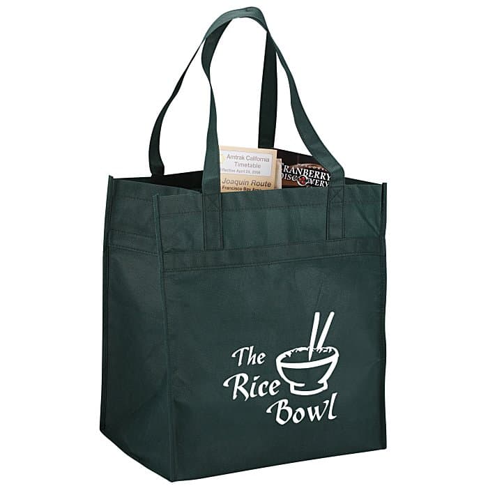 Polypropylene Reusable Grocery Bag - 15 inches x 13 inches