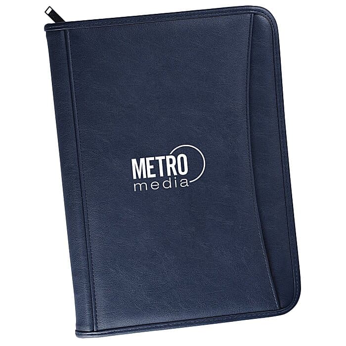 Zippered Vinyl Portfolio