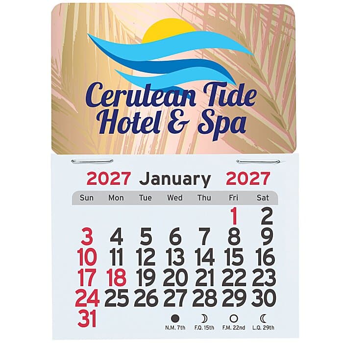 Magnetic Peel-n-Stick Calendar