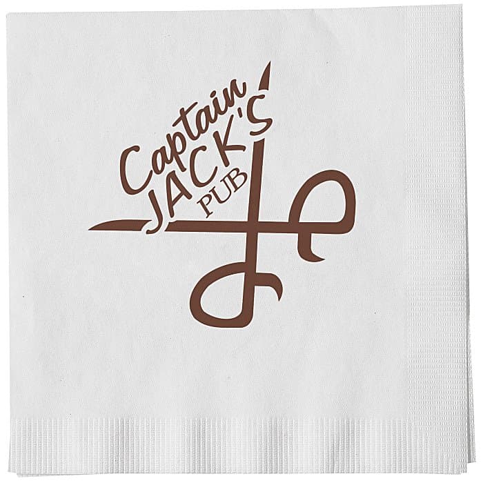 Luncheon Napkin - 1-ply - White - Low Qty