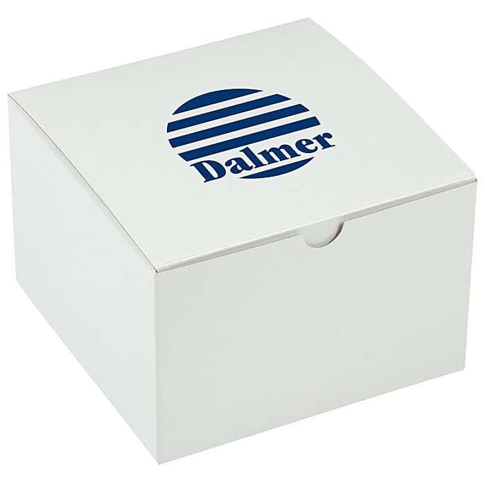 Gift Box - 6 inches x 6 inches x 4 inches - Gloss White