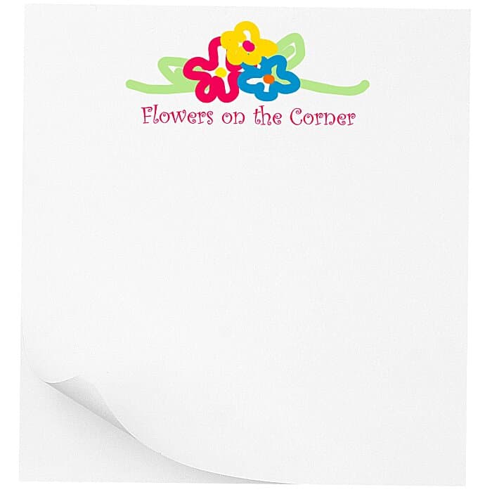Post-it® Notes - 3 inches x 2 3/4 inches - 50 Sheet - Recycled - Full Color