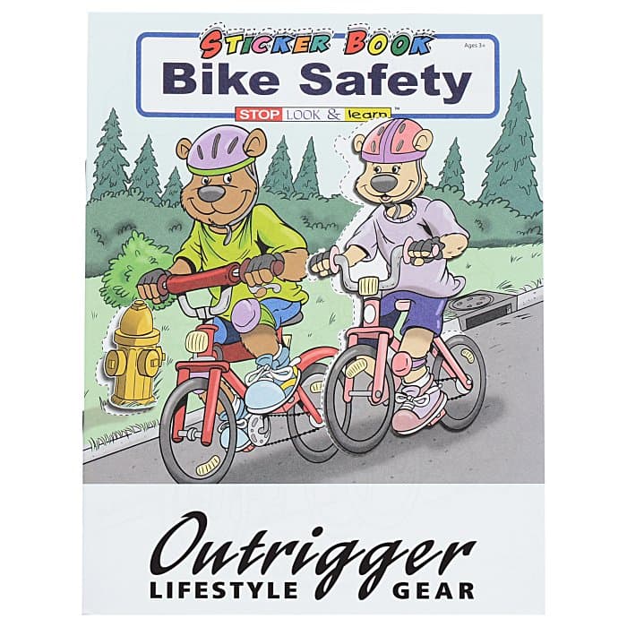 Bike Safety Sticker Book