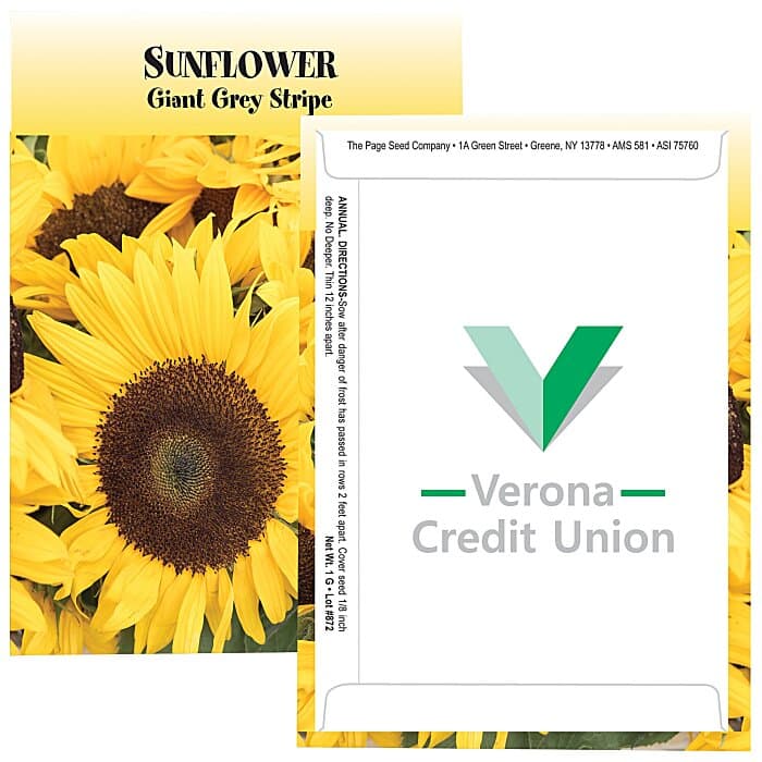 Standard Series Seed Packet - Sunflower