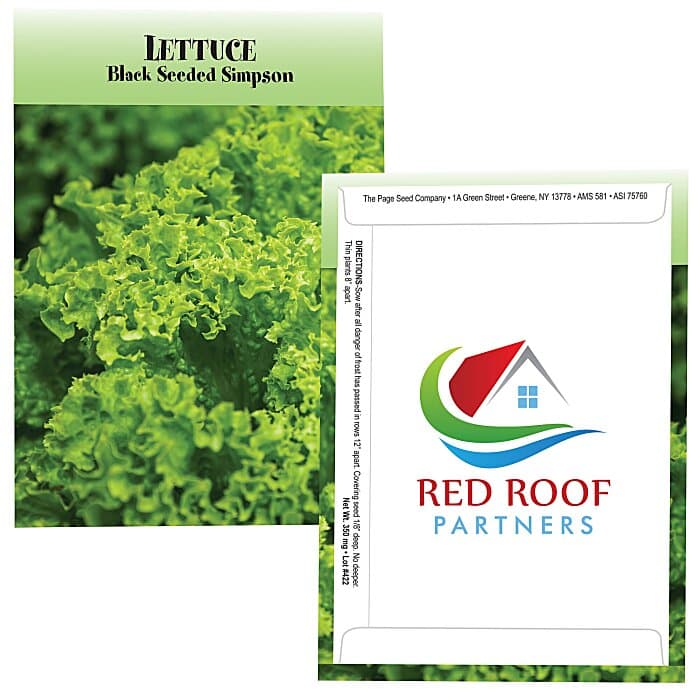 Standard Series Seed Packet - Lettuce