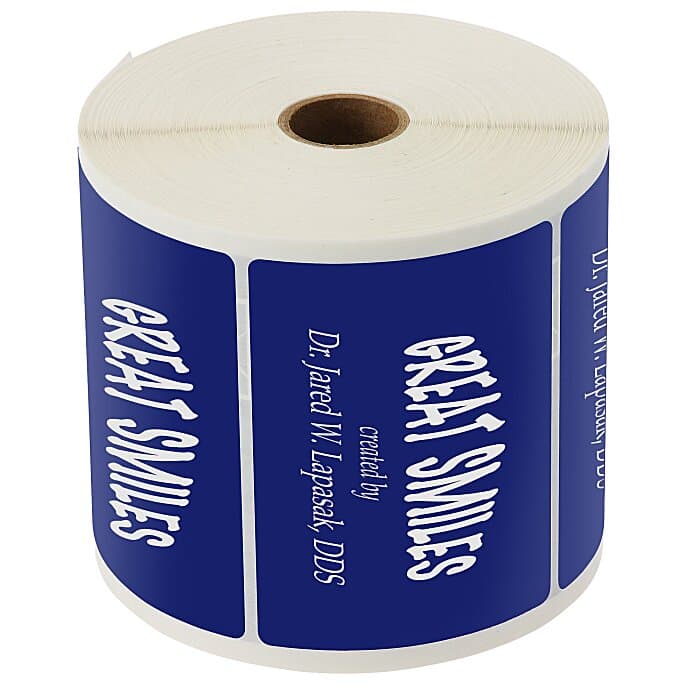 Value Sticker by the Roll - Rectangle - 3 inches x 4 inches