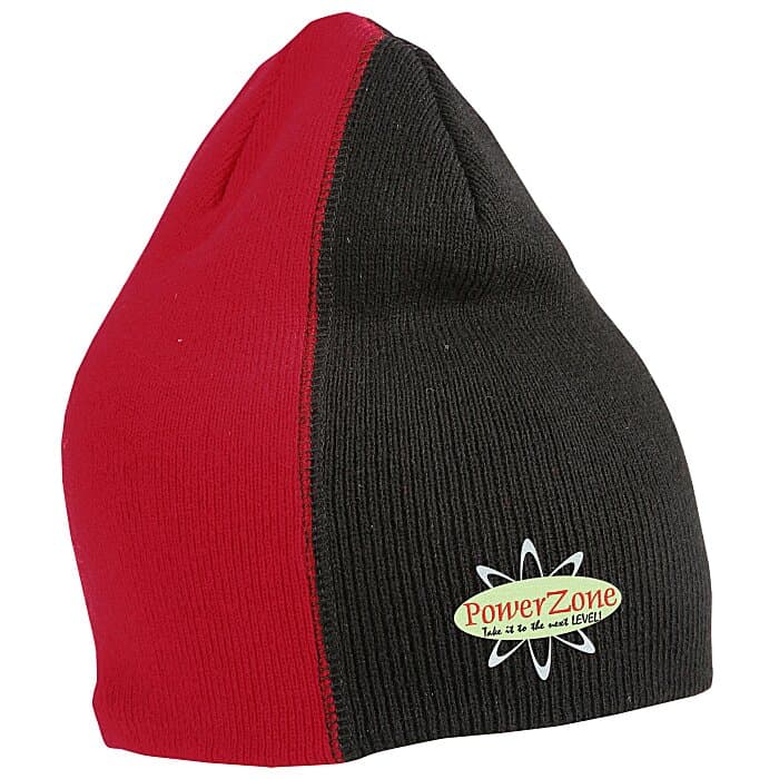 Fine Knit Off Center Beanie