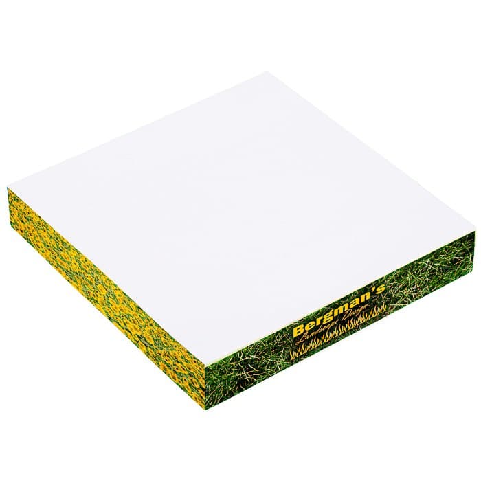 Post-it® Notes Thin Cubes - 3-3/8 inches x 3-3/8 inches x 1/2 inches