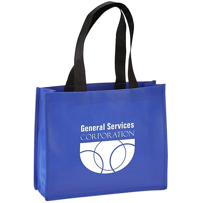 Raindance Laminated Tote Bag - 10 1/2 inches x 11 1/2 inches