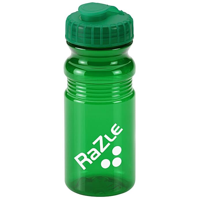 Flip Top Translucent Bottle - 20 oz