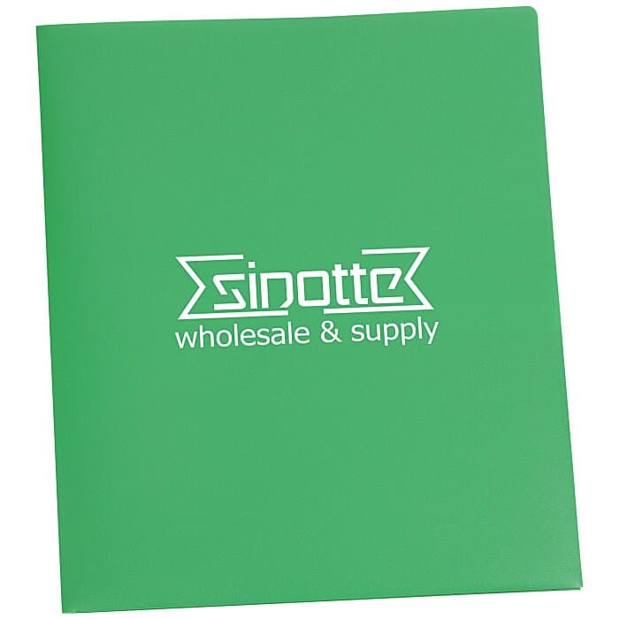 Basic 2-Pocket Poly Folder