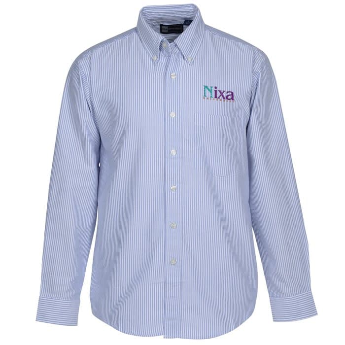 Blue Generation Long Sleeve Oxford - Men's - Stripes