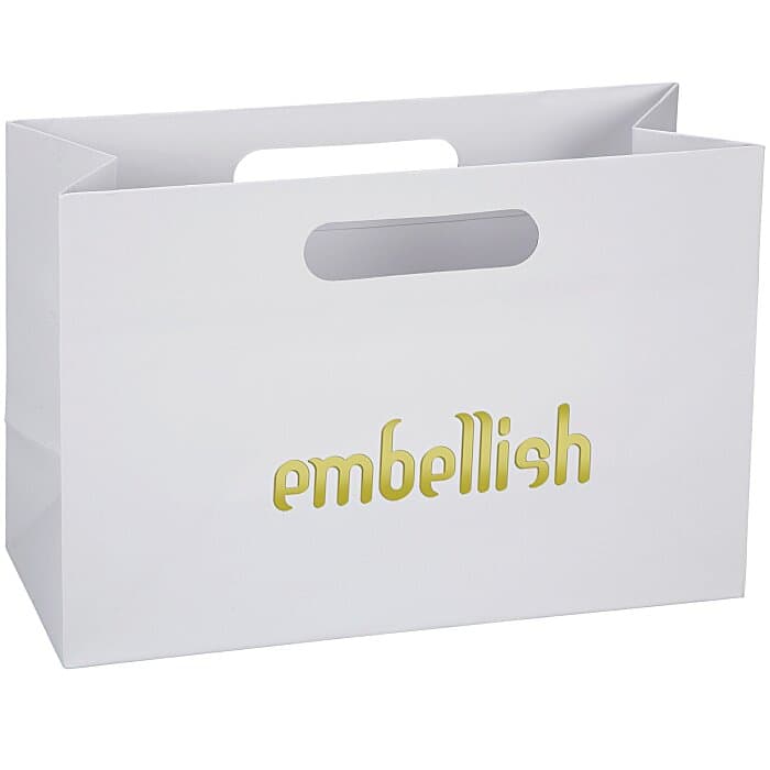 Boutique Die Cut Shopper - 8 inches x 12 inches