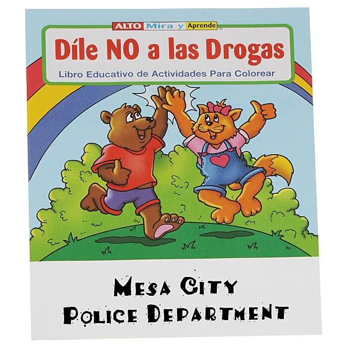 Stay Drug Free Coloring Book - Spanish