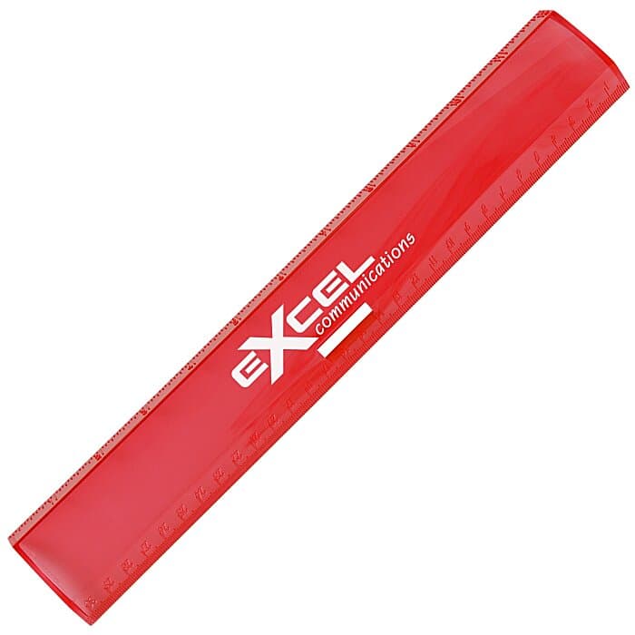 Leading Edge Ruler 12 inches - Translucent
