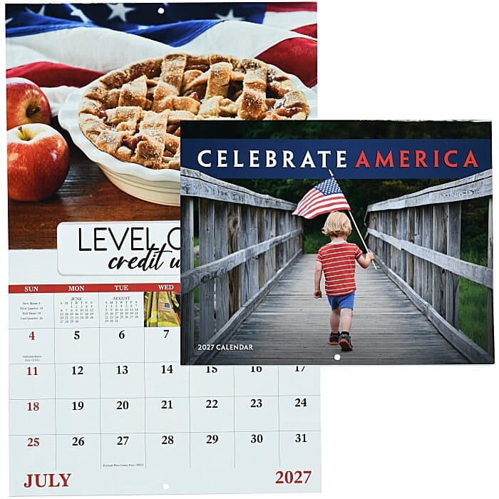 Celebrate America Calendar - Window
