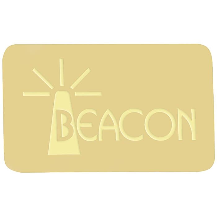 Stamped Seal by the Roll - Rectangle - 5/8 inches x 1 inch