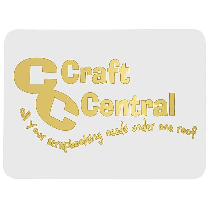 Stamped Seal by the Roll - Rectangle - 1-1/2 inches x 2 inches