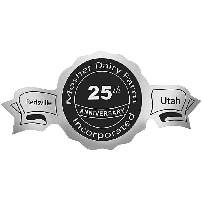 Embossed Seal by the Roll - Banner - 1 1/2 inches x 3 inches