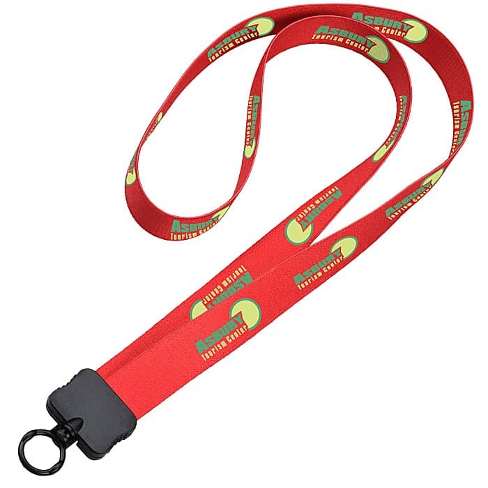 Dye-Sublimated Stretchy Lanyard - 3/4 inches - 34 inches