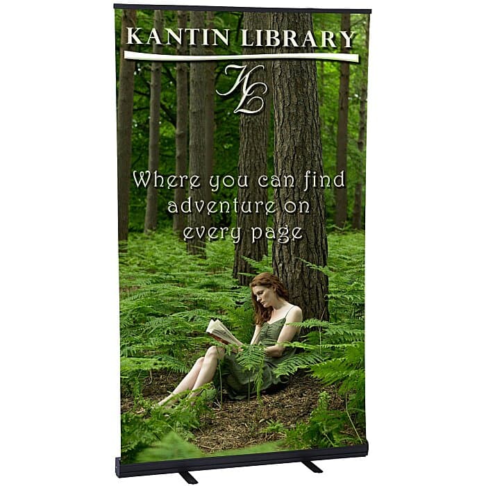 Economy Retractable Banner Display - 47 1/4 inches