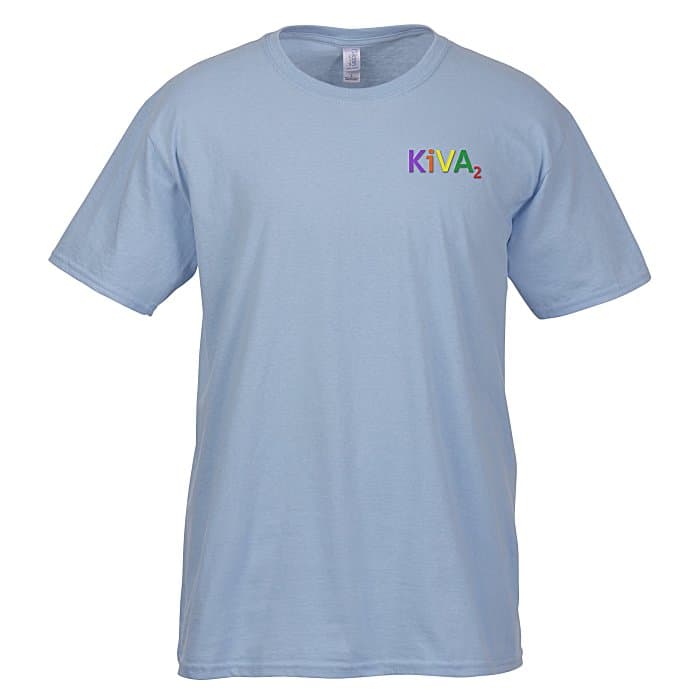 Gildan Softstyle T-Shirt - Men's - Embroidered