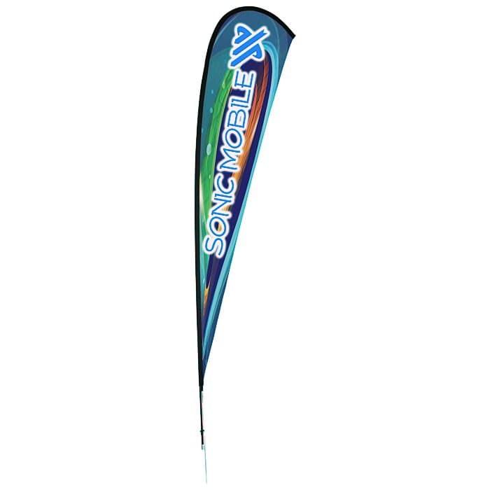 Outdoor Sail Sign - 14' - One Sided