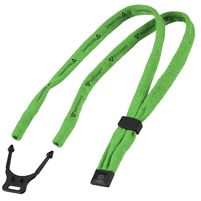 Dual-Use Cotton Lanyard/Eyewear Retainer - 1/2 inches
