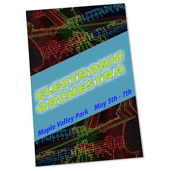 Full Color Poster - 11 inches x 17 inches