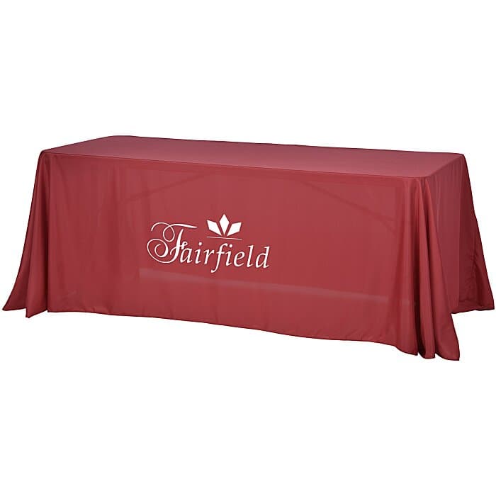Serged Value Closed-Back Table Throw - 6 feet