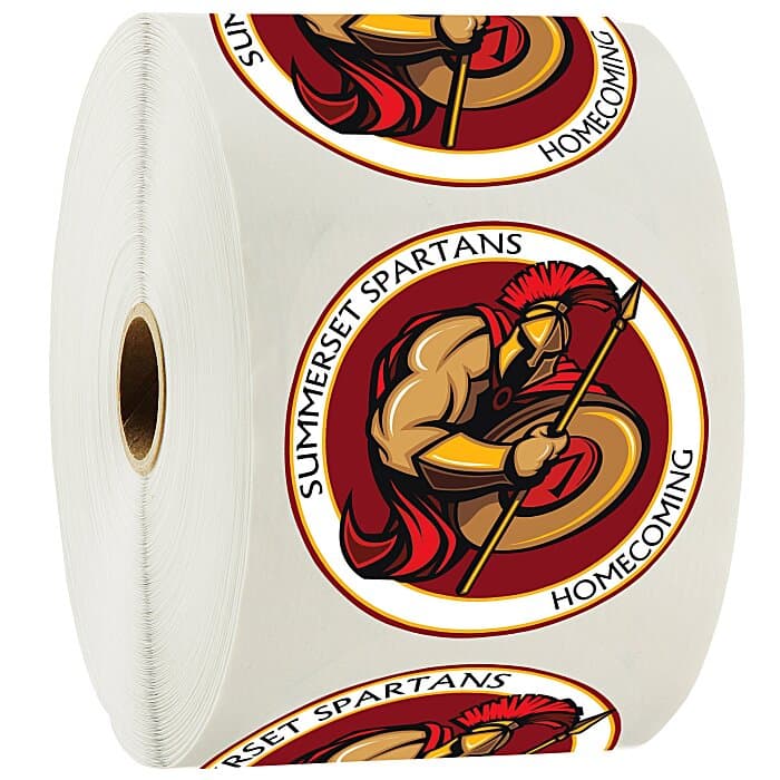 Full Color Sticker by the Roll - Circle - 3 inches
