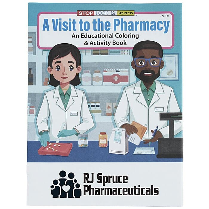 A Visit to the Pharmacy Coloring Book