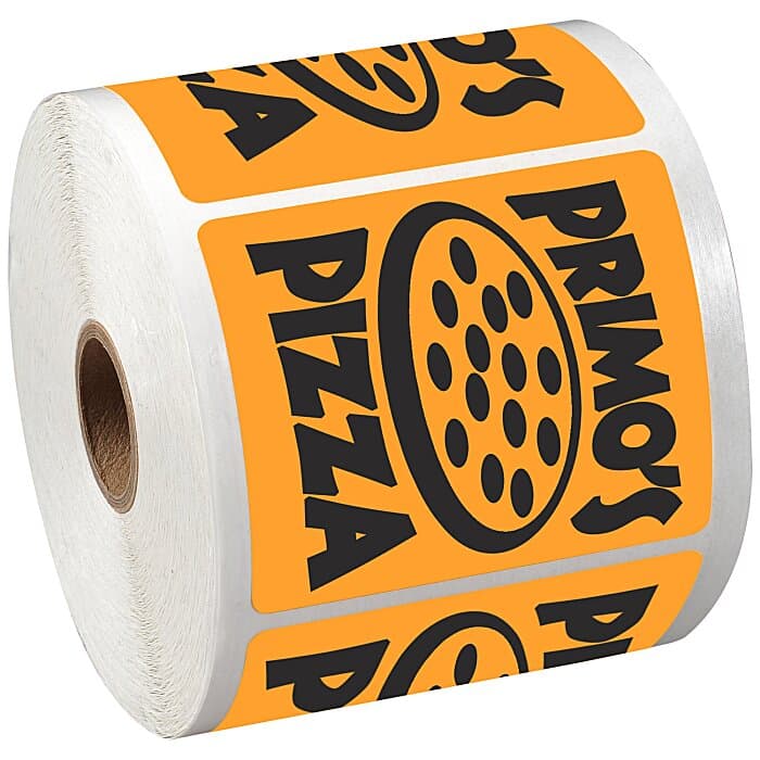 Sticker by the Roll - Rectangle - 2-1/2 inches x 3 inches