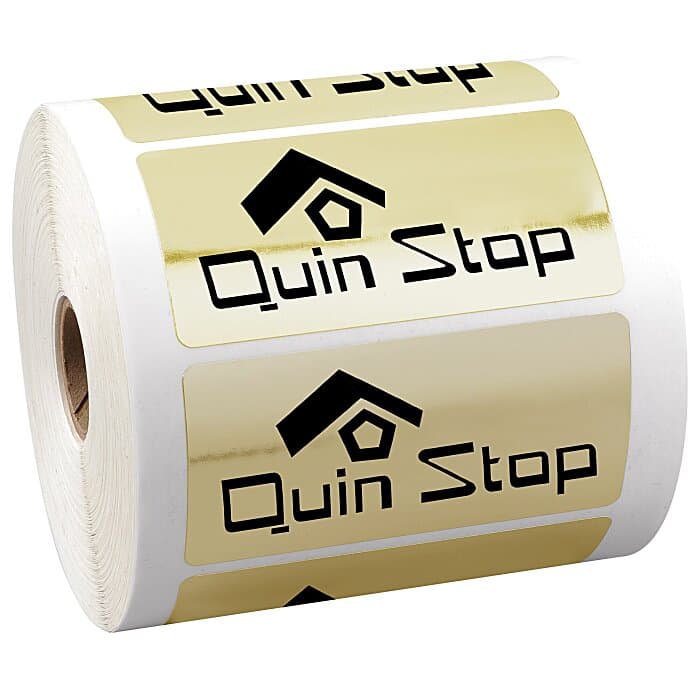 Sticker by the Roll - Rectangle - 1-3/4 inches x 3-5/8 inches